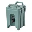 CONTENITORE ISOTERMICO IN POLIETILENE - MOD. 100LCD - PER TRASPORTO DI BEVANDE ED ALIMENTI LIQUIDI - CALDE O FRESCHE - CAPACITA' Lt. 5,7 - DIM. cm L 29 x P 26,5 x 44 H - NORMA CE