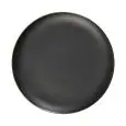Piatto Piano Coupe Nero - COSTA VERDE Linea SATURNO GLOOMY - Diametro 28 cm - Imballo confezione da n. 6 Unità