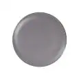 Piatto Piano Coupe Grigio - COSTA VERDE Linea SATURNO NEUTRAL - Diametro 21 cm - Imballo confezione da n. 6 Unità