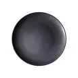 Piatto Piano Coupe Nero - COSTA VERDE Linea SATURNO ANGRY - Codice 0030 - Diametro 21 cm - Imballo confezione da n. 12 Unità