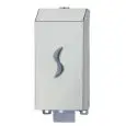 Dispenser di sapone liquido in acciaio inox Aisi 304 finitura brillante Medial Brinox Mod 104036
