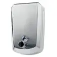 Dispenser di sapone liquido in acciaio inox Aisi 304 finitura brillante e satinato Medial Brinox Mod 105032