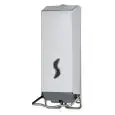Dispenser a gomito di sapone liquido, in acciaio inox Aisi 304 finitura brillante Medial Brinox Mod 105038