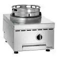 Piano cottura wok 1 fuoco a gas Bartscher - Mod GWTH1 - Potenza kW 11,5 - Dimensioni cm L 40 x P 60 x 41,5 H