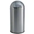 Gettacarte push in acciaio inox Aisi 430 satinato, capacità lt 40 Medial Apollino Mod 106051