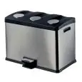 Gettacarte a pedale per la raccolta differenziata capacità lt 12x3 Medial Multiflux Mod 106500