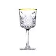 Calice Vino - PASABAHCE Linea TIMELESS GOLDEN TOUCH - Codice 440276-G - Capacità 33 cl 11 1/4 z - Diametro 86 mm - Altezza 196 - Imballo confezione da n. 4 Unità