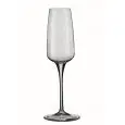 Calice Flute  - BORMIOLI ROCCO Linea AURUM - Codice 1.80811 - Capacità 23 cl 7  1/4 z - Diametro 68 mm - Altezza mm 235 - Imballo confezione da n. 6 Unità