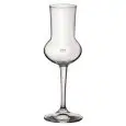 Calice Grappa Con Tacca Certificata CE  - BORMIOLI ROCCO Linea RISERVA - Codice 1.66181.128 - Capacità 8 cl 2  5/7 z - Diametro 56 mm - Altezza mm 163 - Imballo confezione da n. 6 Unità