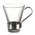 Tazza Caffè  - BORMIOLI ROCCO Linea YPSILON - Codice 4.30400 - Capacità 11 cl 3  5/7 z - Diametro 67 mm - Altezza mm 80 - Imballo confezione da n. 6 Unità