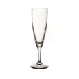 Calice Flute  - BORMIOLI ROCCO Linea PROSECCO - Codice 1.93110 - Capacità 15 cl 5 z - Diametro 58 mm - Altezza mm 186 - Imballo confezione da n. 12 Unità