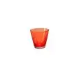 Bicchiere Acqua Rosso - MEDRI Linea CIRCLE - Codice 6178-B-2T-RD - Capacità 30 cl 10 1/2 z - Diametro 100 mm - Altezza mm 100 - Imballo confezione da n. 6 Unità