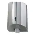Distributore carta a srotolamento centrale in acciaio inox brillante, capacità 1 rotolo Medial Brinox Spiral Mod 110524