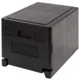 Contenitore isotermico ad apertura frontale in polipropilene - POLIBOX Linea Porter Mini - Mod 110957 - Dimensioni cm L 60,5 x P 40,6 x 37,6 h