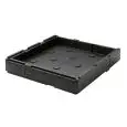 Base o coperchio per trasporto pizze cm 35x35 in polipropilene - POLIBOX Linea Genius 35x35 - Mod 110977 - Dimensioni cm L 41 x P 41 x 7,5 h