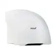 Asciugamani tradizionale con resistenza ad attivazione automatica in abs bianco Medial Linea Alisé Mod 111500