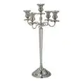 Candelabro 5 Fiamme in Silver - MEDRI - Codice S 7850N - Altezza cm 78 - Imballo confezione da n. 1 Unità