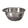 Coppa Graduata in Inox - MEDRI Linea MIXING BOWLS - Capacità 80 cl - Diametro 10 cm - Altezza cm 68 - Imballo confezione da n. 6 Unità