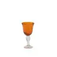 Calice Orange in Pasta di Vetro - MEDRI Linea BUBBLES - Codice GH0106WA-OR - Capacità 33 cl 11 5/8 z - Diametro 100 mm - Altezza mm 195 - Imballo confezione da n. 6 Unità