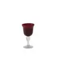 Calice Dark Red in Pasta di Vetro - MEDRI Linea BUBBLES - Codice GH0106WA-RD - Capacità 33 cl 11  5/8 z - Diametro 100 mm - Altezza mm 195 - Imballo confezione da n. 6 Unità