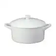 Casseruola Con Coperchio - MEDRI Linea SERVICE - Codice 6174 - Diametro 15 cm - Altezza cm 12 - Imballo confezione da n. 3 Unità