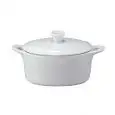 Casseruola Ovale Con Coperchio  - MEDRI Linea SERVICE - Codice 6176 - Dimensioni cm 9 - Altezza cm 65 - Imballo confezione da n. 6 Unità