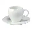 Piatto Per Tazza Colazione - MEDRI Linea BREAKFAST - Codice 12470 - Diametro 15,5 cm - Imballo confezione da n. 6 Unità