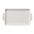 Piatto Rettangolare Con Manico - MEDRI Linea PLATES - Codice 13372 - Dimensioni cm 16x7 - Imballo confezione da n. 6 Unità