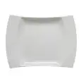 Piatto Rettangolare  - MEDRI Linea PLATES - Codice 13419 - Dimensioni cm 28x21 - Imballo confezione da n. 3 Unità