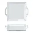 Vassoio Quadro Con Manici - MEDRI Linea PLATES - Codice 14428 - Dimensioni cm 26x26 - Imballo confezione da n. 2 Unità