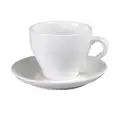 Piatto Per Tazza Cappuccino Pera  - MEDRI Linea BREAKFAST - Codice 6477 - Diametro 13,5 cm - Imballo confezione da n. 6 Unità
