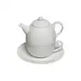 Tea For One Con Piatto  - MEDRI Linea BREAKFAST - Codice 2437/8/9 - Diametro 9 cm - Imballo confezione da n. 1 Unità