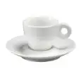 Tazza Caffè Senza Piatto - MEDRI Linea BREAKFAST - Codice 1329 - Capacità 8 cl - Diametro 6 cm - Altezza cm 5 - Imballo confezione da n. 12 Unità