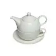 Tea For One Con Piatto  - MEDRI Linea BREAKFAST - Codice 8104/5/6 - Diametro 11 cm - Imballo confezione da n. 1 Unità