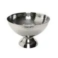 Spumantiera/Coppa in Inox Martellato - MEDRI Linea MONTECARLO - Codice PB-47944H - Diametro 31 cm - Altezza cm 23 - Imballo confezione da n. 1 Unità