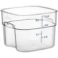 Contenitore in Policarbonato - CAMBRO - Codice 12SFSPROCW135 - Capacità 12 lt - Dimensioni cm 29x29 - Altezza 215 - Imballo confezione da n. 1 Unità