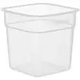 Contenitore  in Polipropilene - CAMBRO - Codice 1SFSPROPP190 - Capacità 1 lt  - Dimensioni cm 12.5x12.5 - Altezza  65 - Imballo confezione da n. 1 Unità