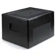 CONTENITORE ISOTERMICO IN POLIPROPILENE ESPANSO PER PIZZA - POLIBOX Linea PIZZA BOXSHOP - MOD.115912 - Dimensioni cm L 42 x P 42 x 34,5h - Norma CE - Imballo confezione da n. 1 Unità