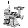 Abbinato Tritacarne e Grattugia 12/T - Gruppo macinazione alluminio - Trifase - Produzione oraria Tritacarne Kg/h 100-160 - Produzione oraria Grattugia Kg/h 40 - Norma CE