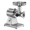 TRITACARNE PROFESSIONALE 12/S - Gruppo macinazione alluminio - Potenza hp 1 - 750W 230V Monofase - Produzione oraria Kg/h 100-160 - Norma CE