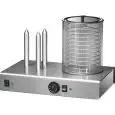MACCHINA CUOCI HOT DOG - Mod. WD3 - N. 3 punzoni scaldapane - 230V monofase 50-60 Hz - Potenza 1100 W - Norma CE