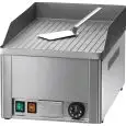 Fry Top elettrico professionale da banco piastra rigata in acciaio Fimar FRY1/R