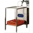 TAVOLO PER LAVASTOVIGLIE A CAPOTE SERIE B6 - MOD. 06/A - DESTRO - SINISTRO - FRONTALE - Dimensioni cm L 64,4 x P 57,4 x h 85