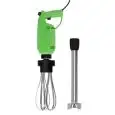 MIXER AD IMMERSIONE - Mod. FX 40 (con variatore di velocità) - completo di frusta e mescolatore - Velocità mescolatore 2500÷11000 rpm - Velocità frusta 250 ÷1500 rpm - mescolatore cm 40 - Livello massimo di immersione mescolatore: cm 29 - Potenza 400W - A