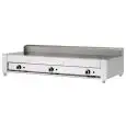 CUOCIPIADINA A GAS POLLINI - Modello C.P12 - Top -  Piana al cromo - Portata termica KW 24 - Dim. ingombro cm L 181 x P 73 x H 44 - Norma CE