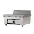 CUOCIPIADINA A GAS POLLINI - Modello C.P4 - Top - Piana al cromo - Portata termica KW 6,7 - Dim. ingombro  cm L 65 x P 73 x H 44 - Norma CE