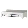 CUOCIPIADINA A GAS POLLINI - Modello C.P10 - Top -  Piana in acciaio inox - Portata termica KW 16,5 - Dim. ingombro cm L 151 x P 73 x H 44 - Norma CE