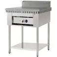 CUOCIPIADINA ELETTRICO POLLINI - Modello C.PE.4 - Su gambe in acciaio inox - Pannello di controllo digitale - Piana al cromo - Potenza KW 4 - Dim. ingombro cm L 65 x P 73 x H 96 - Norma CE