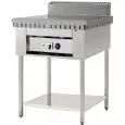 CUOCIPIADINA ELETTRICO POLLINI - Modello C.PE.4 - Su gambe in acciaio inox - Pannello di controllo digitale - Piana in acciaio inox - Potenza KW 4 - Dim. ingombro cm L 65 x P 73 x H 96 - Norma CE