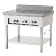 CUOCIPIADINA ELETTRICO POLLINI - Modello C.PE.6 - Su gambe in acciaio inox - Pannello di controllo digitale - Piana in acciaio inox - Potenza KW 7,5 - Dim. ingombro cm L 95 x P 73 x H 96 - Norma CE